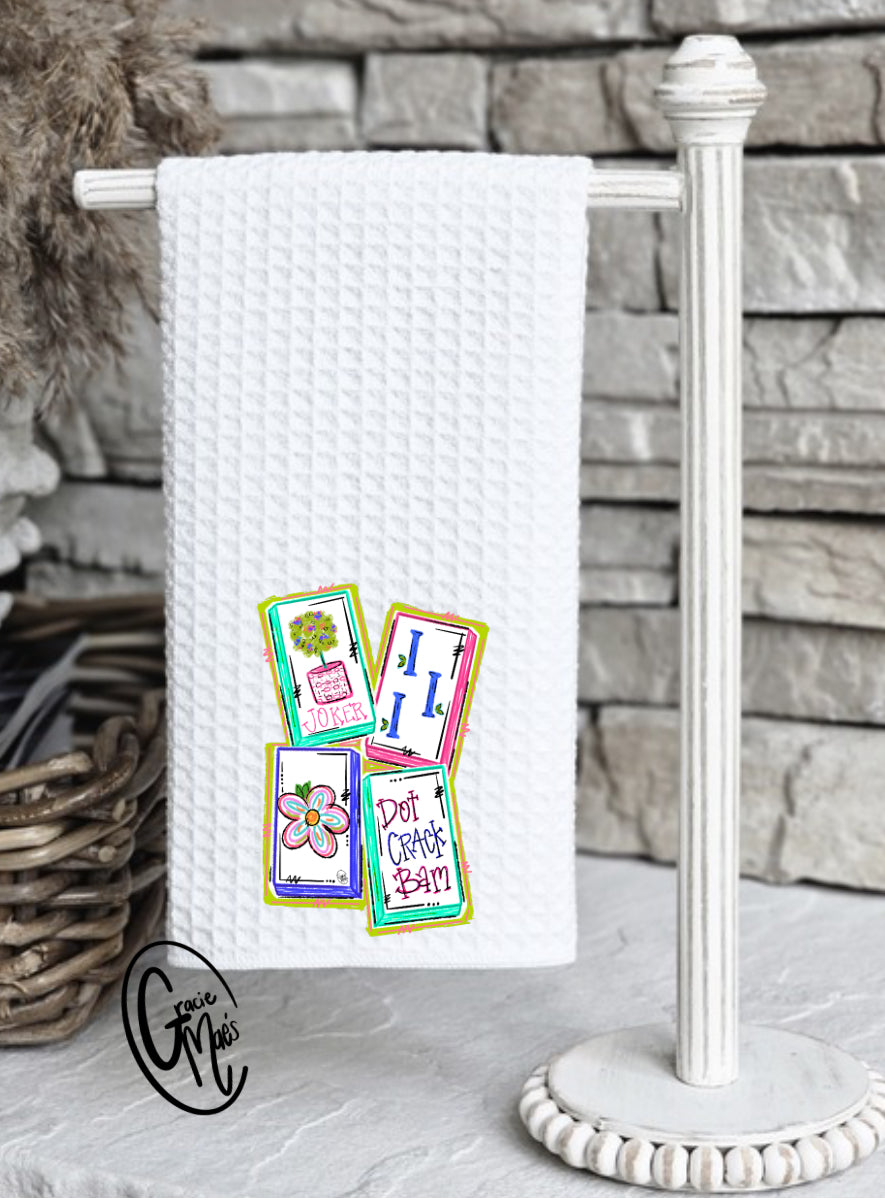 Mahjong Kitchen Towel