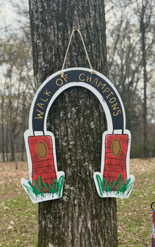 Walk of Champions Door Hanger