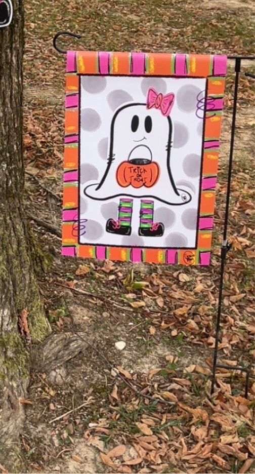 Ghost Garden FLAG