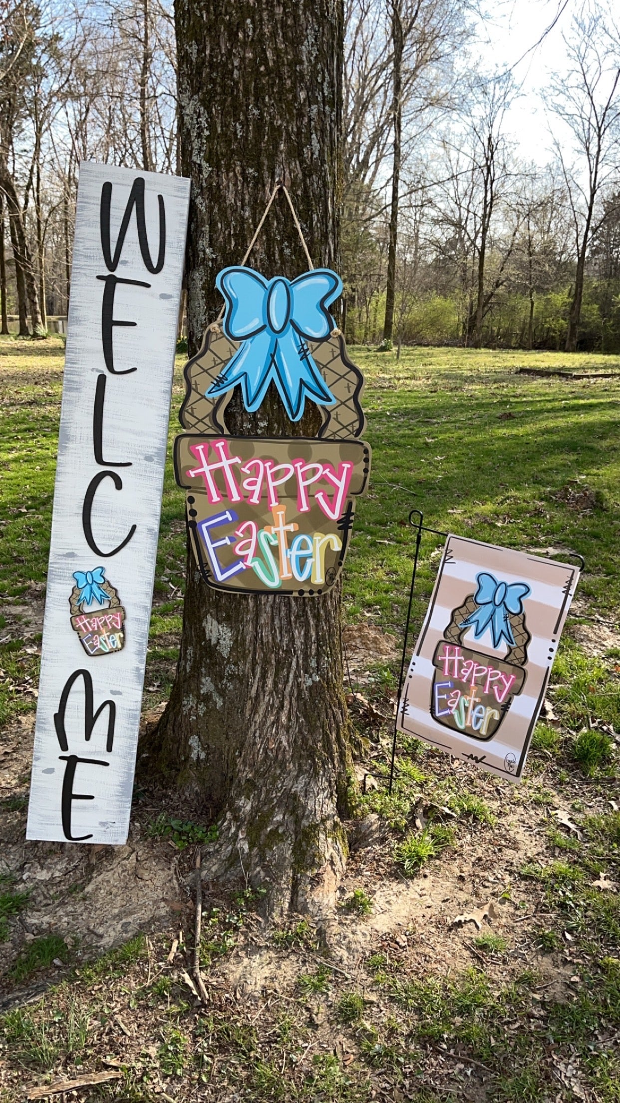 Easter Basket Hanger