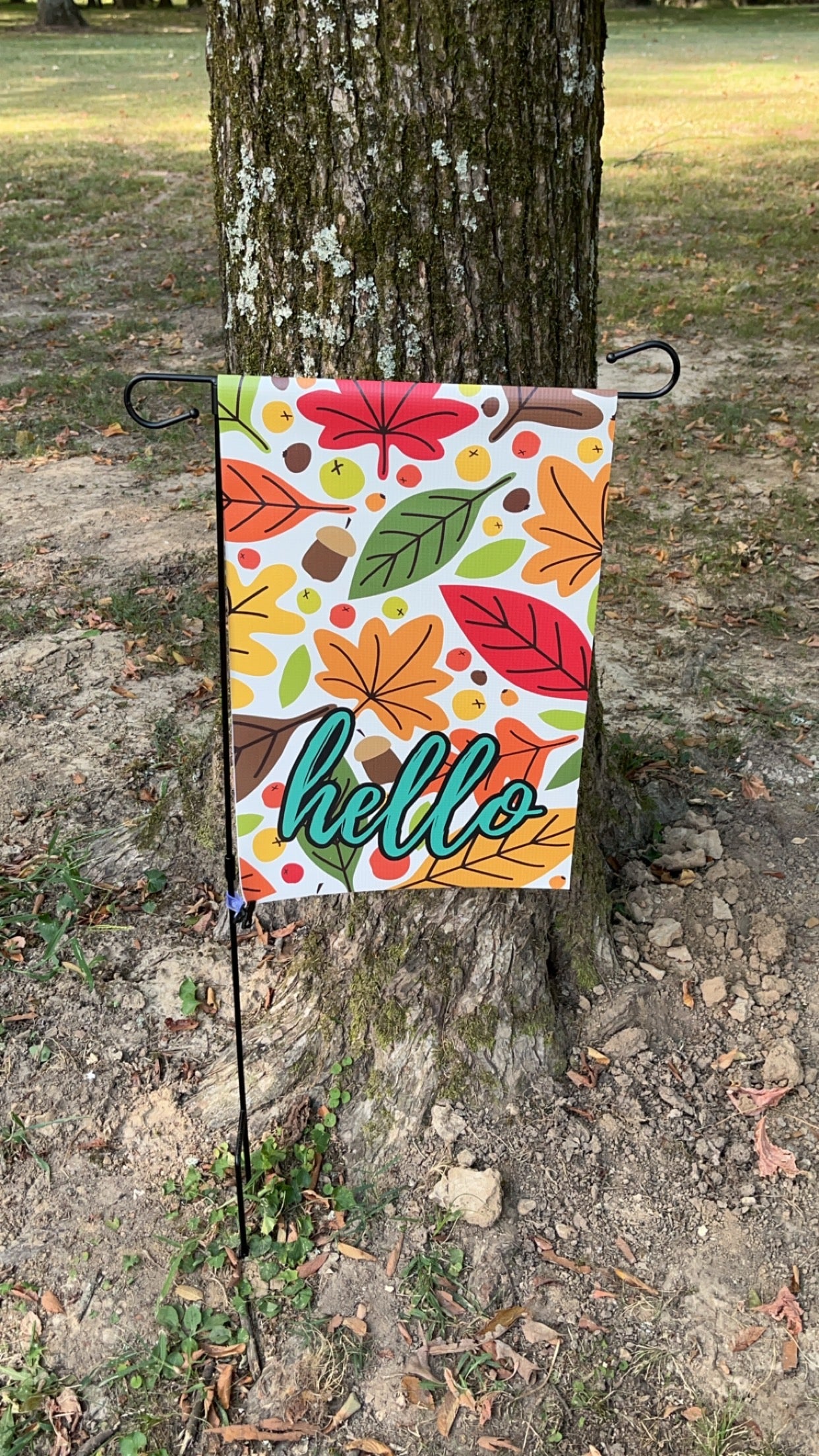 Fall Garden Flag